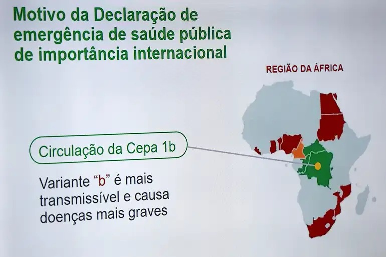 OMS anuncia plano para conter transmissão de mpox